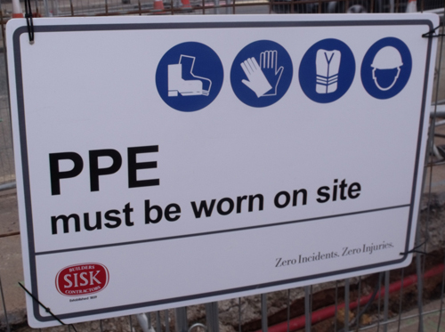 PPE MUST be Worn on Site